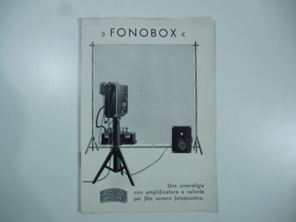 Zeiss Ikon. Fonobox. Una cinevaligia con amplificatore a valvole per …