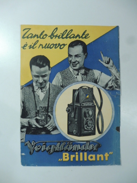 Tanto brillante e' il nuovo Voigtlander Brillant. (Bifolio pubblicitario)