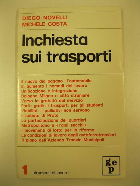 Inchiesta sui trasporti.