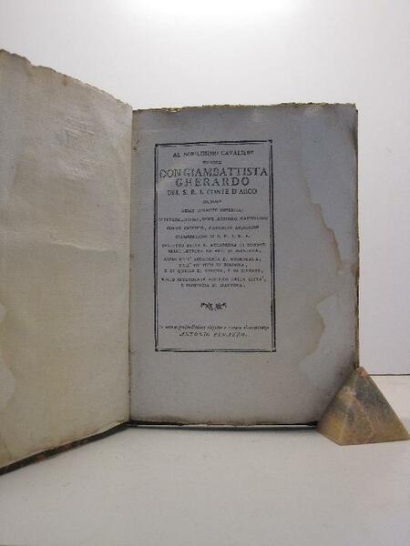 Discorsi dell'abate Antonio Pinazzo reggente de' R. Studi di Mantova …