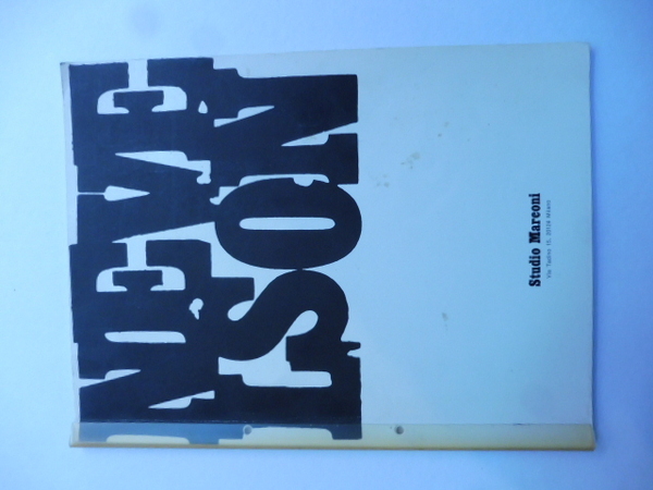 Nevelson. Studio Marconi