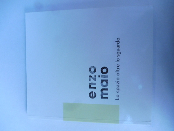 Enzo Maio. Lo spazio oltre lo sguardo. A cura di …