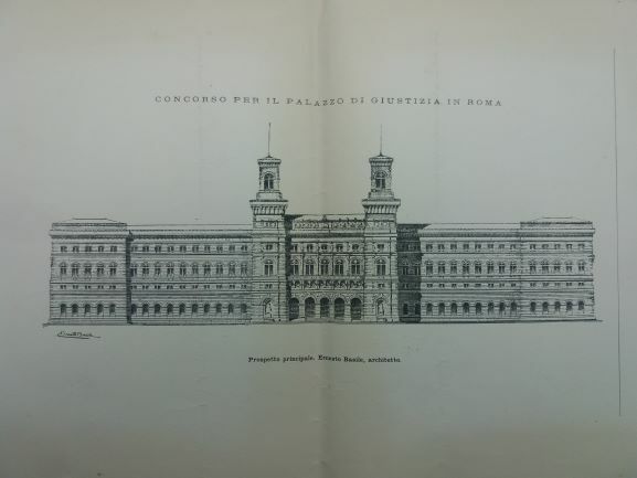 Per il mio progetto del Palazzo di Giustizia e per …