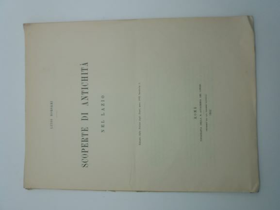 Scoperte di antichita' nel Lazio