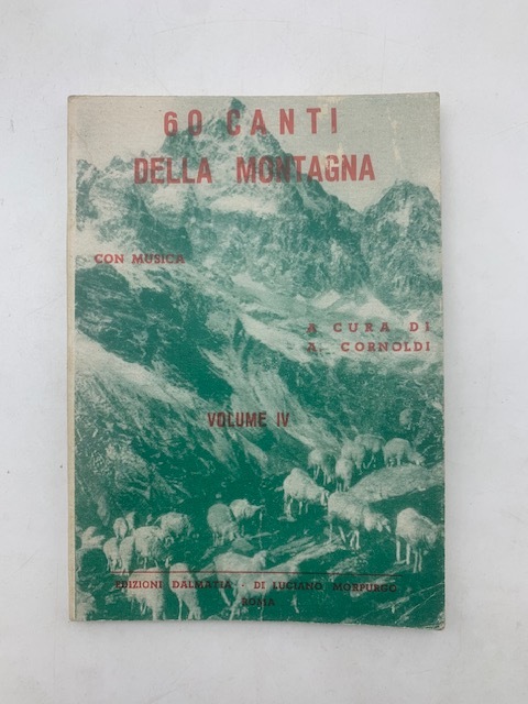 60 canti della montagna. Volume IV