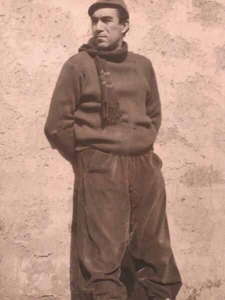 Anthony Queen. La strada. 1954. Foto di scena