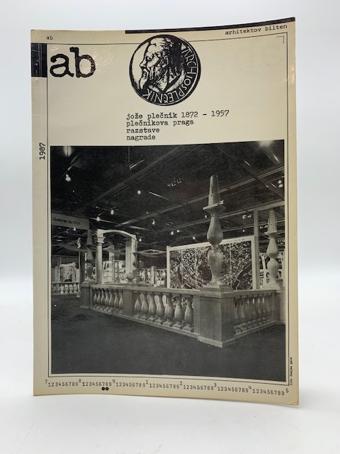 Ab. Arhitektov bilten. Stevilka 87/88. Januar 1987. Joze Plecnik arhitekt …