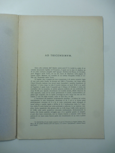 Ad Tricesimum