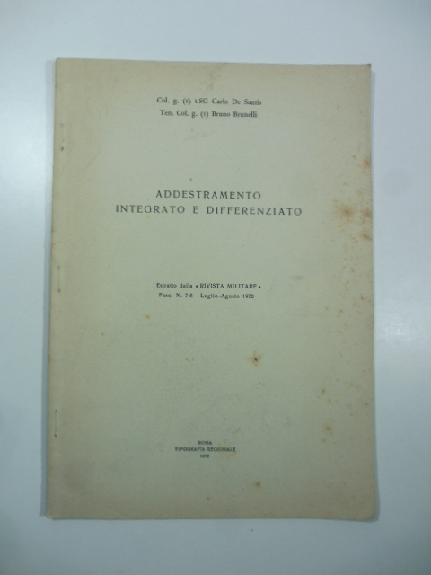 Addestramento integrato e differenziato