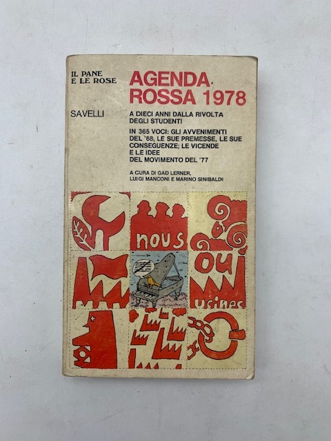 Agenda rossa 1978.