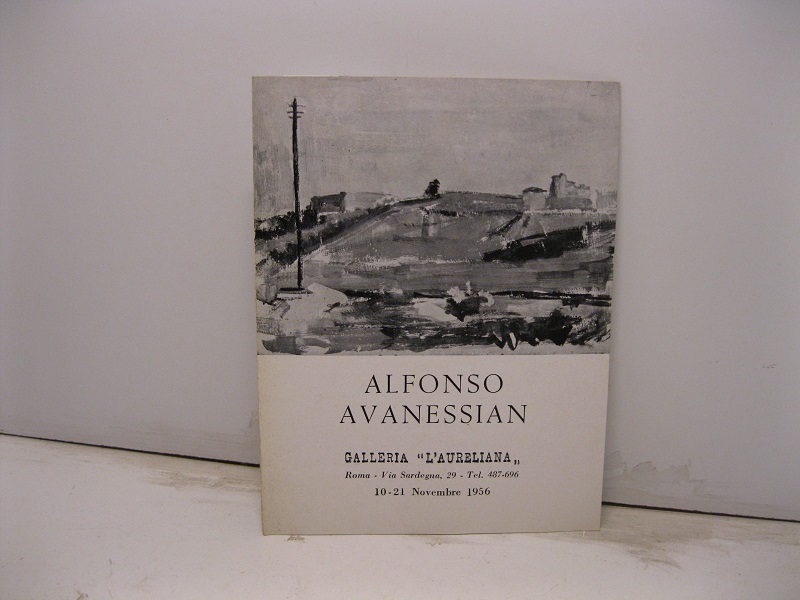 Alfonso Avanessian. Galleria L'Aureliana. 10-21 novembre 1956