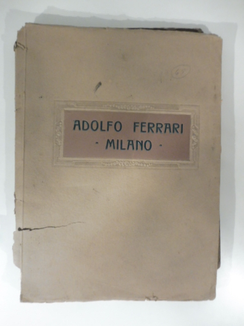 Alfredo Ferrari, Milano. Catalogo generale illustrato. Articoli per installazioni sanitarie, …