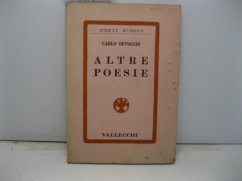 Altre poesie