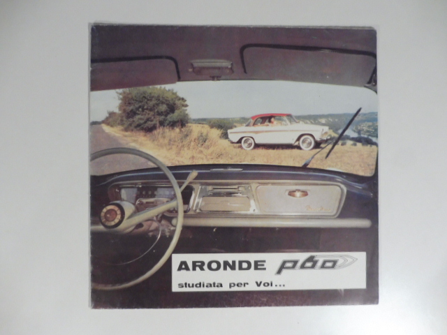 Aronde P60 studiata per voi. Pieghevole pubblicitario