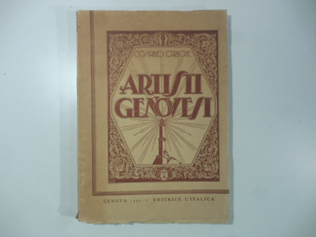 Artisti genovesi. Biografie di una famiglia di artisti genovesi (Firpo). …