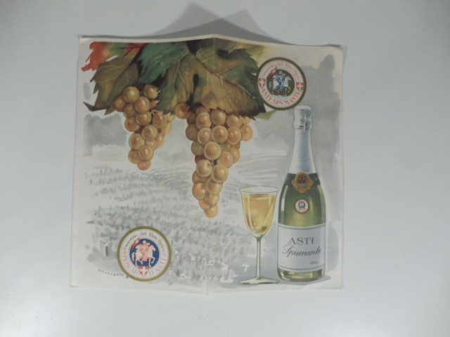 Asti spumante. Carta della zona tipica di produzione del Moscato …