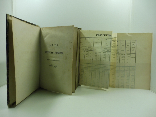 Atti dell'I. R. Istituto Veneto di Scienze, Lettere ed Arti …