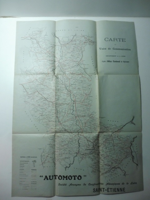 Automoto. Societe' anonyme de Constructions Mecaniques de la Loire. Carte …