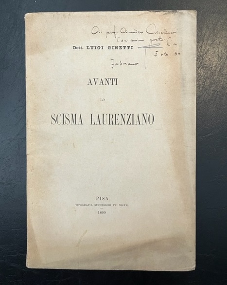 Avanti lo scisma laurenziano