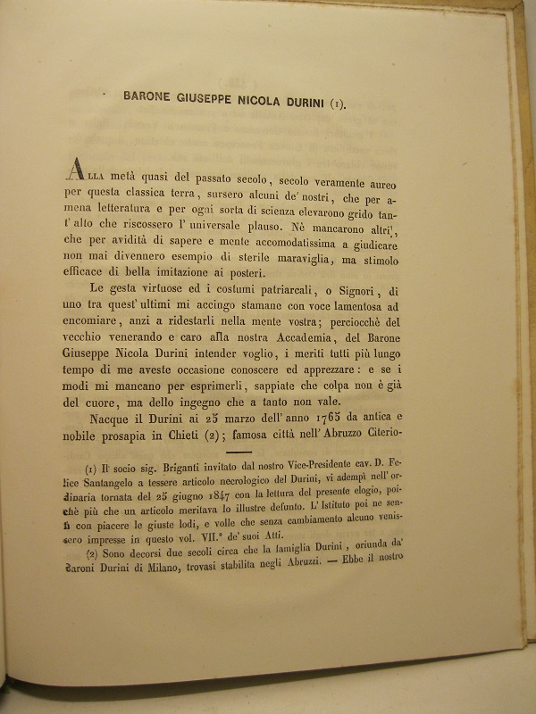 Barone Giuseppe Nicola Durini