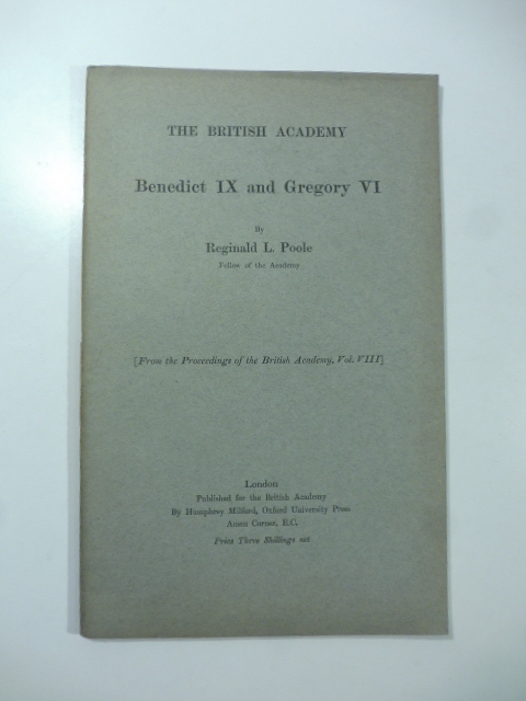 Benedict IX and Gregory VI