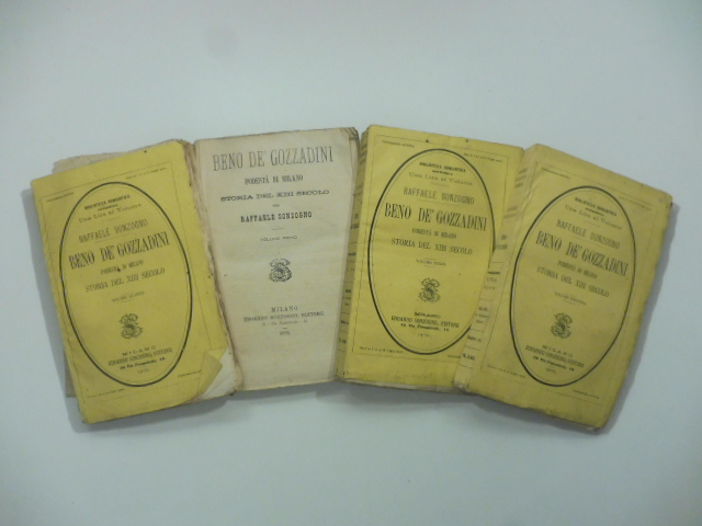 Beno de' Gozzadini podesta' di Milano. Storia del XIII secolo. …