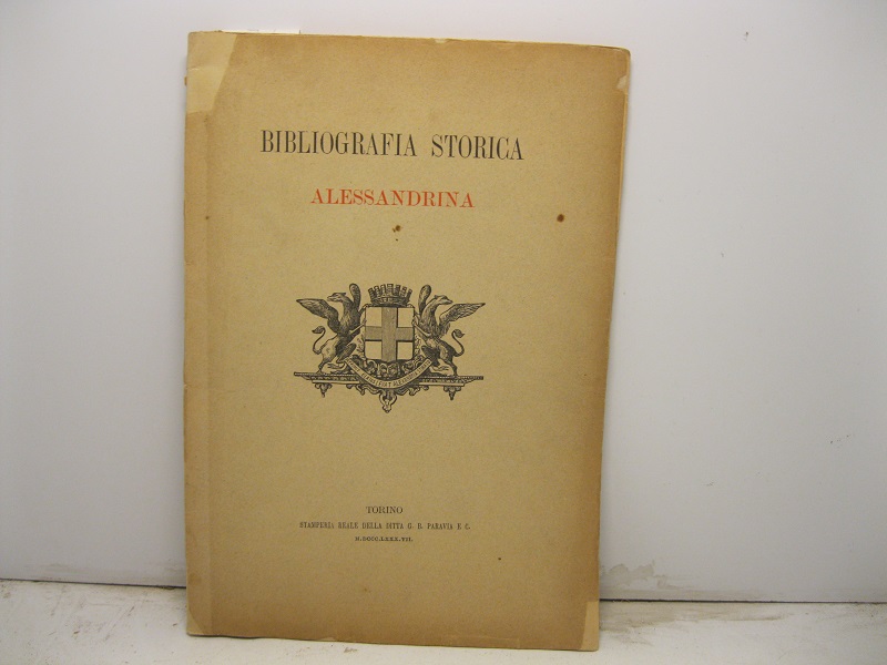 Bibliografia storica alessandrina