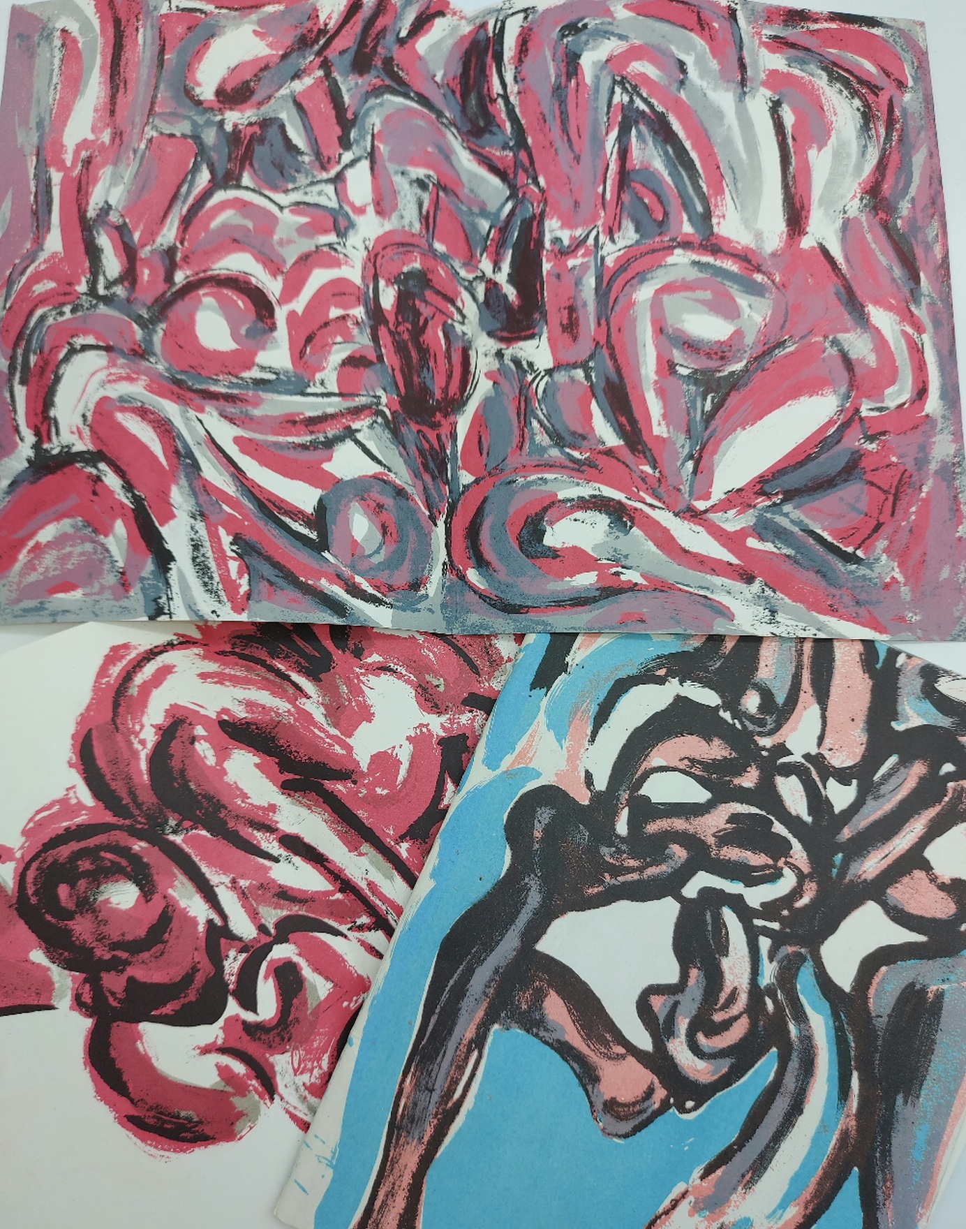 Bruno Muller. Tableaux, aquarelles, dessins eaux-fortes. Galerie Anton Meier (Cartella …