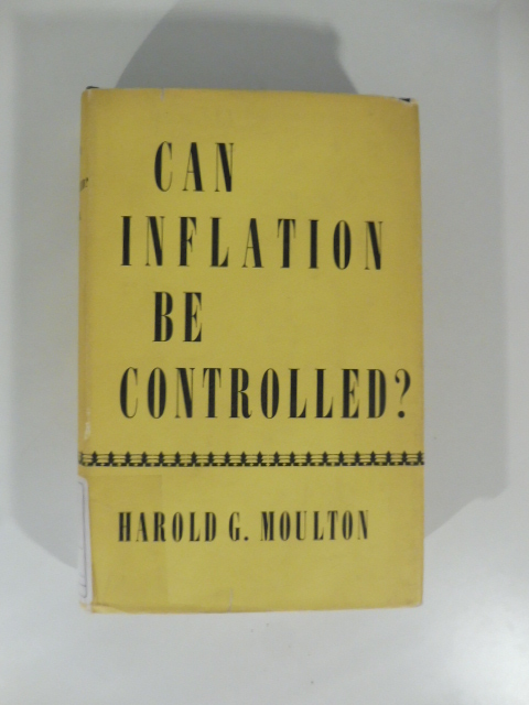 Can inflaction be controlled?