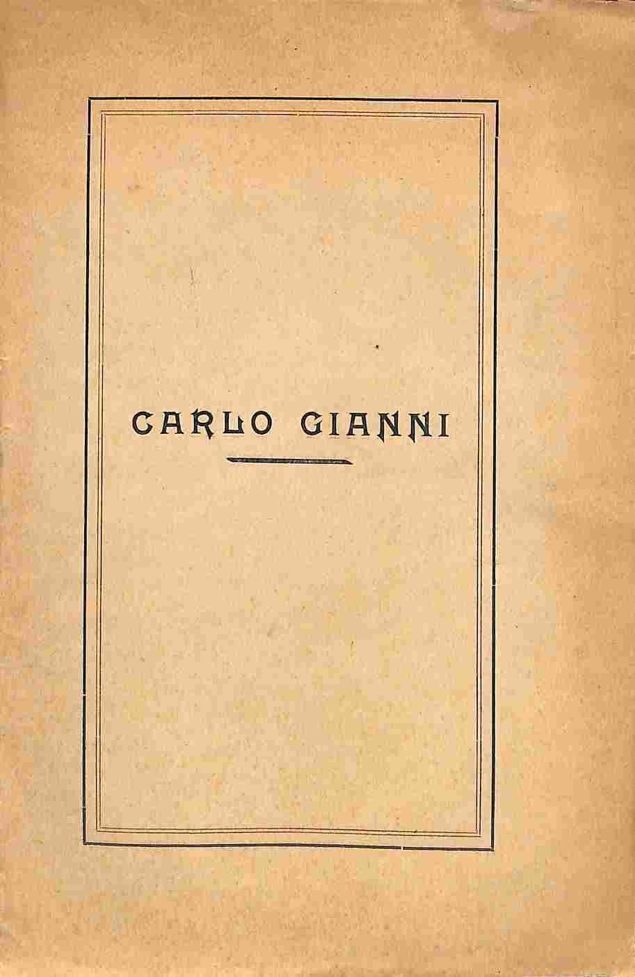 Carlo Gianni
