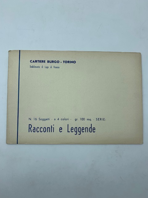 Cartiere Burgo, Torino. Stabilimento di Lugo di Vicenza. N. 16 …