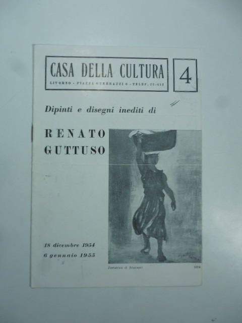 Casa della Cultura, Livorno [4]. Dipinti e disegni inediti di …