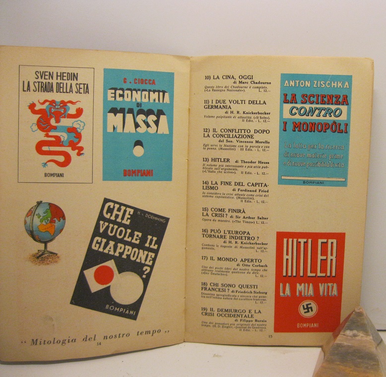 Catalogo generale delle edizioni Bompiani 1940