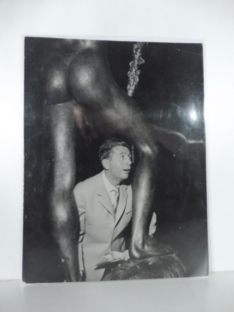 Charles Trenet a Milano. 4 dic. 1950. (Fotografia originale)