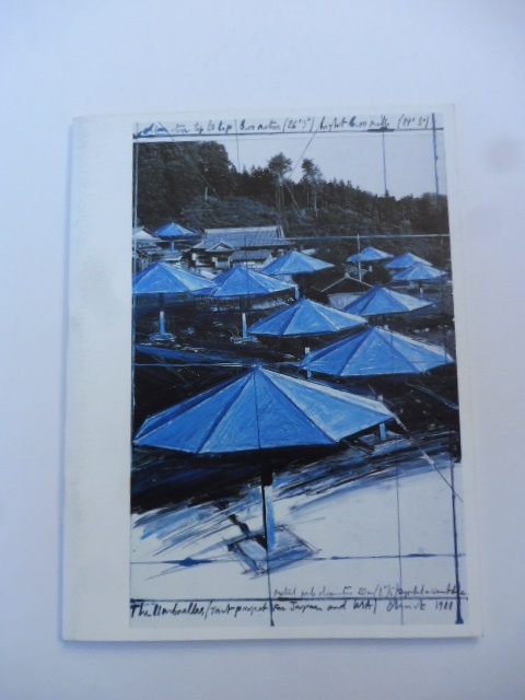 Christo: The umbrellas. (Joint project for Japan and Usa). Drawings …