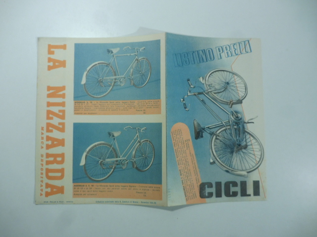 Cicli Saracco Asti. Listino prezzi. Pieghevole