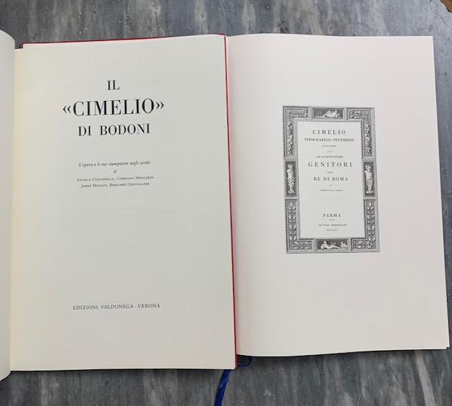 Cimelio tipografico-pittorico offerto agli augustissimi genitori del Re di Roma …