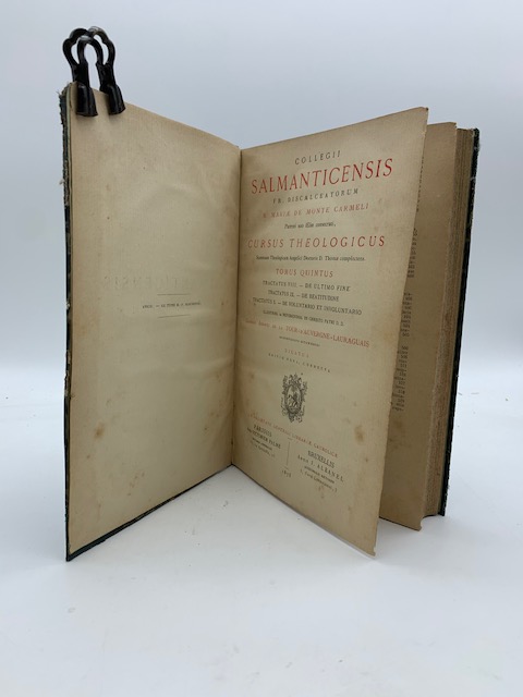 Collegii Salmanticensis Fr. Discalceatorum B. Mariae de Monte Carmeli. Cursus …