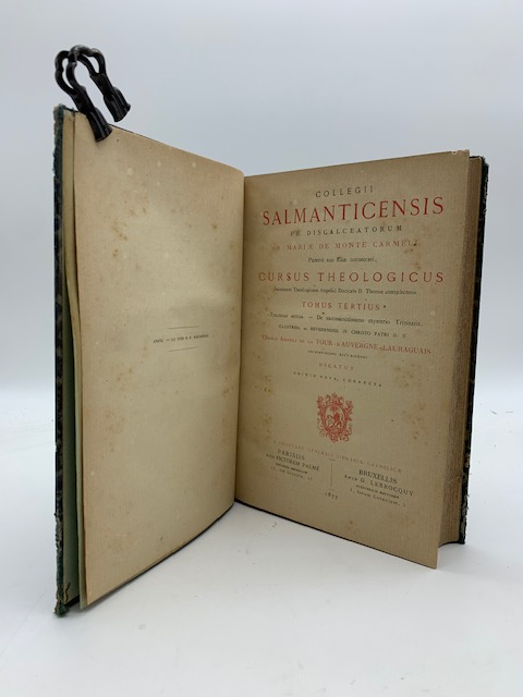Collegii Salmanticensis Fr. Discalceatorum B. Mariae de Monte Carmeli. Cursus …