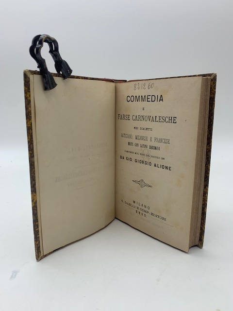 Commedia e farse carnovalesche nei dialetti astigiano, milanese e francese …