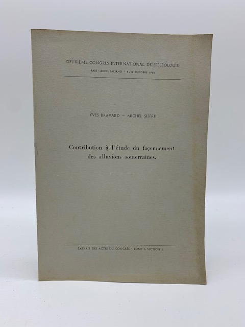 Contribution a l'etude du faconnement des alluvions souterraines
