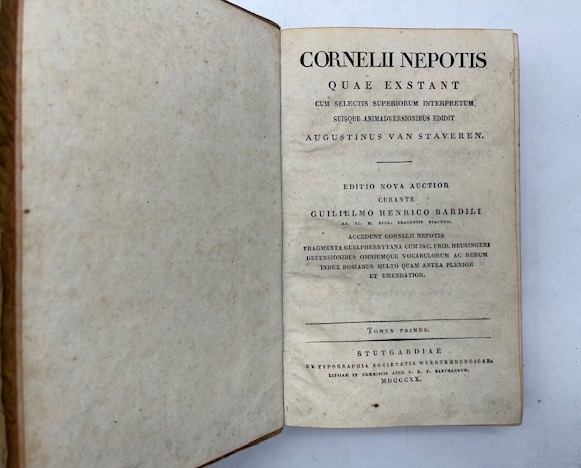 Cornelii Nepotis Quae exstant cum selectis superiorum interpretum suisque animadversionibus …