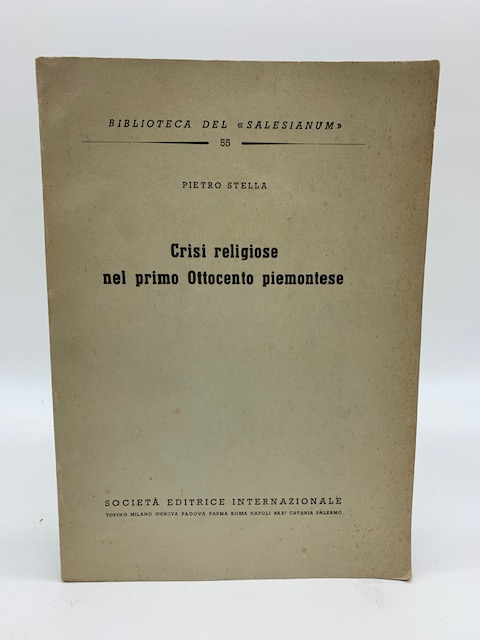 Crisi religiose nel primo Ottocento piemontese