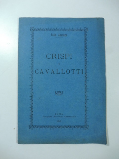 Crispi e Cavallotti