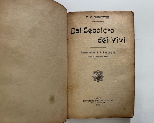 Dal sepolcro dei vivi