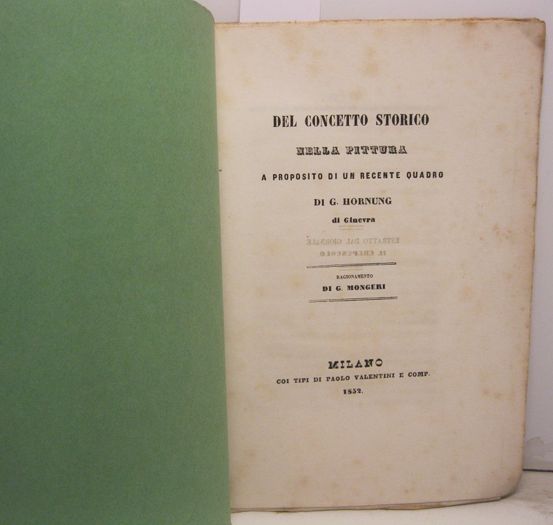 Del concetto storico nella pittura. A proposito di un recente …