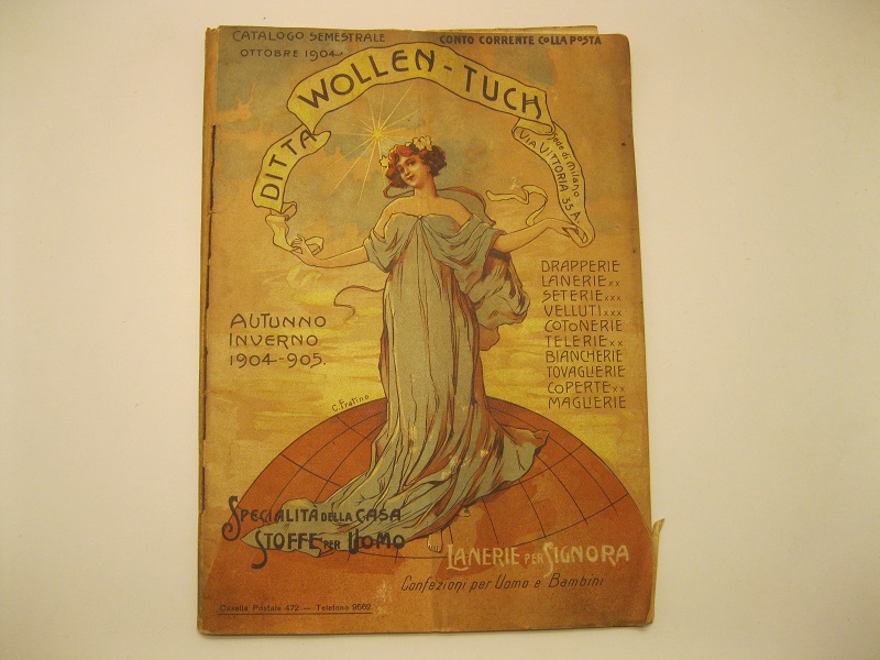 Ditta Wollen - Tuch. Sede di Milano. Draperie, lanerie, seterie, …
