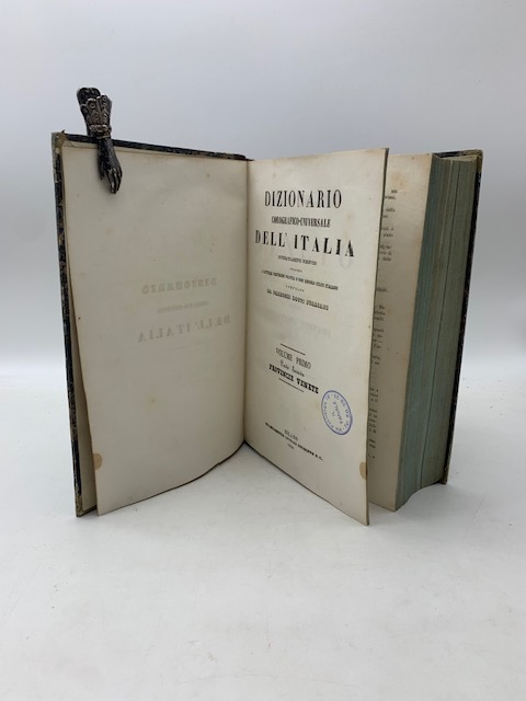 Dizionario corografico - universale dell'Italia sistematicamente suddiviso secondo l'attuale partizione …