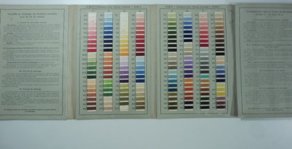 Dollfus Mieg & Cie. Societe' anonyme. DMC. Carte de Couleurs …