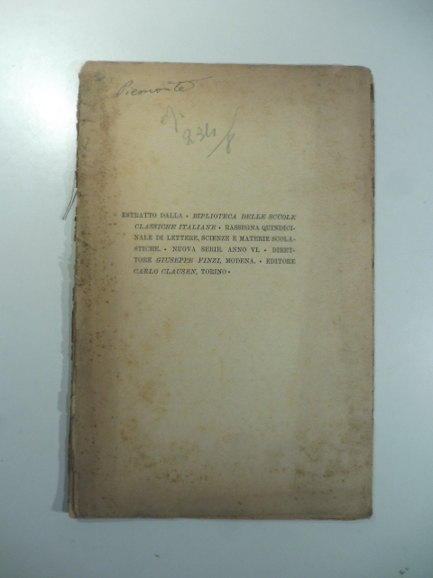 Due falsificazioni di storia piemontese